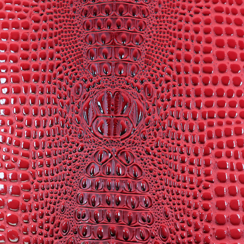 Precut Vinyl - Keys Gator - 3-D Embossed Dragon Red KG-117 - 18"x54"