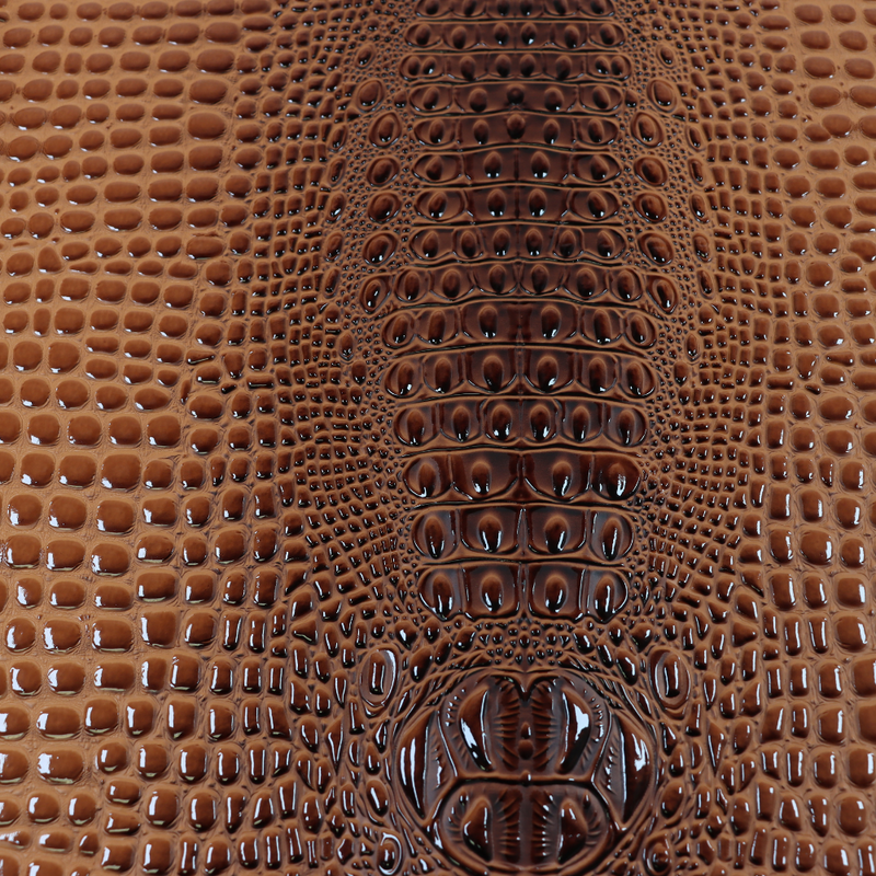Precut Vinyl - Keys Gator - 3-D Embossed Gingerbread KG-103 - 18"x27"