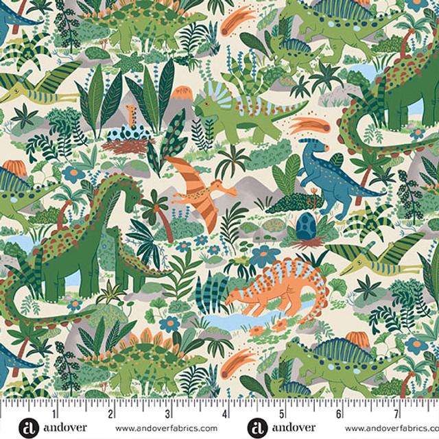 Prehistoric Paradise Cream MU-163-Q