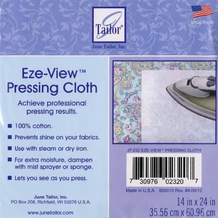 Press Cloth Eze View 14in x 24in JT-232 – The Sewing Studio Fabric ...