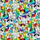 Puparazzi-Rainbow Dogs GAIL-CD4000-RAINBOW