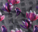 Ponte Print-Black/Purple 39532-03