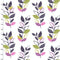Purple Perfection-Leaf Stems White 23601-WHT