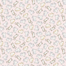 Purrfection Flannel-Tossed Cats Pink CAT-CF4343