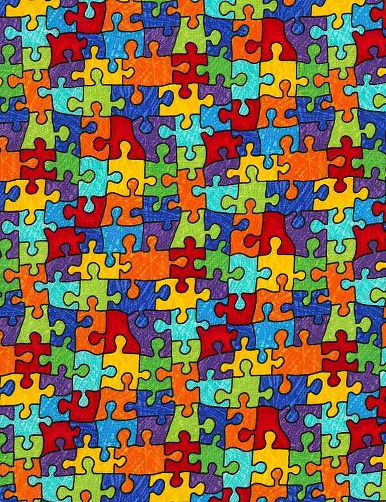 Puzzle Pieces Gail-C6344-Bright