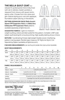 Bella Quilt Coat Pattern QE101
