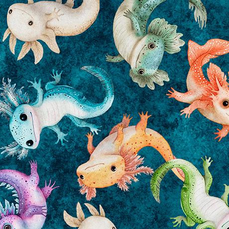 QT Cuties 2-Lotta Axolotl Teal 2600-31452-Q
