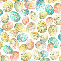 QT Cuties 3-Easter Eggs White 2600-31857-Z