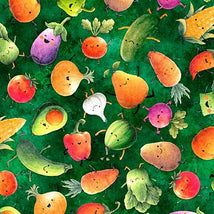 QT Foodies-Just Veggin' Green 2600-32226-G