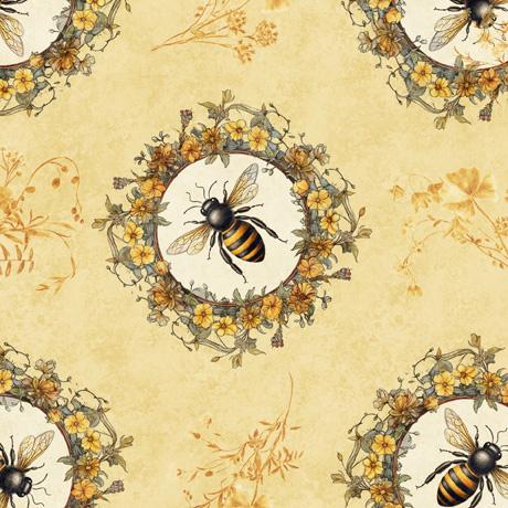 Queen Bee-Bee Circle VignetteChamois 2600-30484-S