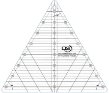 Quilter's Select 60 Degree 8-1/2in Quilting Ruler - QS-60TRI