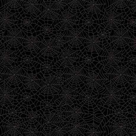 Quilting Illusions-Spiderweb Black 1649-31437--J