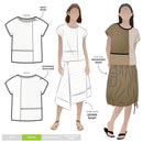 Quinn Woven Top Pattern Size 10-22