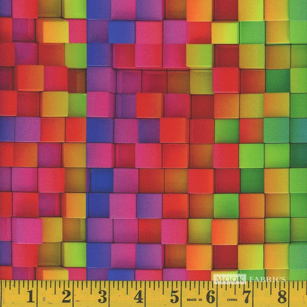 Rainbow 3-D Blocks 118028