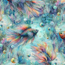 Oceana - Rainbow Fish-Blue SEA-CD3812-BLUE