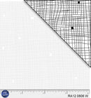 Ramblings 12-Grid White On White 00806-W