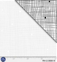 Ramblings 12-Grid White On White 00806-W