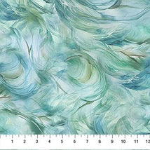 Raven's Call-Swirl Texture Light Teal DP28952-64