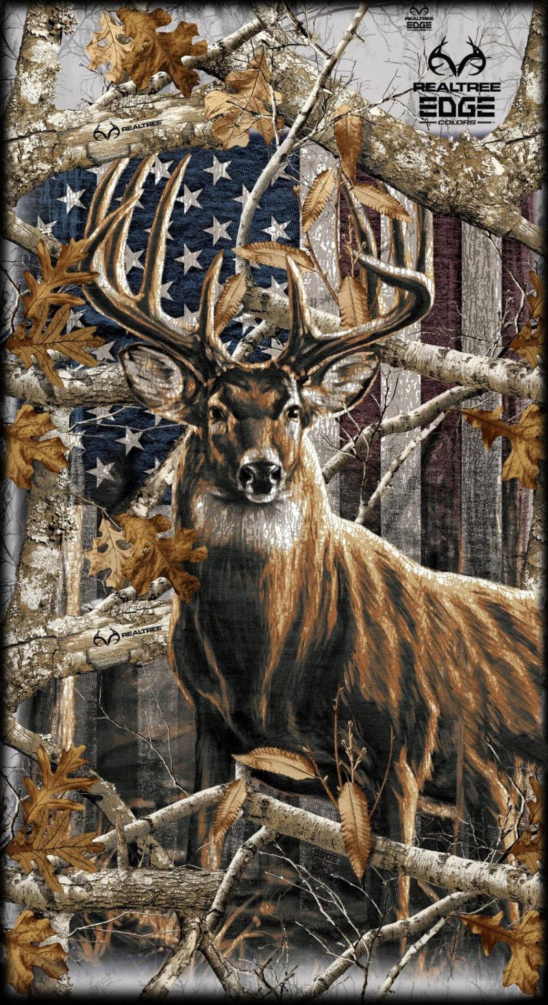 Real Tree-25" Patriotic Panel 10450