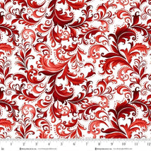 Scarlet's Treasure-White/Red 3643-18