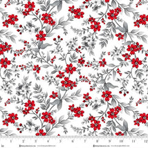 Scarlet's Treasure-White/Red 3647-18