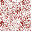 Holly Jolly Calico-Ecru/Red 4675-18