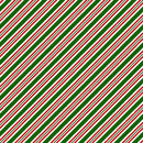 Noel-Diagonal Stripes Green/Red OA598124