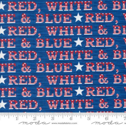 Red White & Bloom-Midnight Blue 56111-12