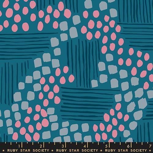 Reimagined Landscapes - Aerial View - Teal RS6049-15