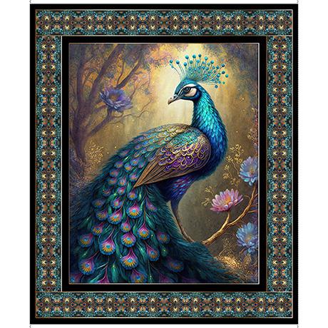 Resplendent-36" Peacock PanelMulti 2600-30556-X