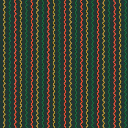 Rifle Paper Basics-Ribbon Stripe Evergreen Metallic  RP503-EV2M