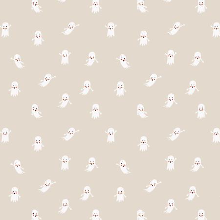 Rifle Paper Halloween-Ghosts Linen RP1303-LI3