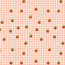 Rifle Paper Halloween-Pumpkin Gingham Blush RP1314-US3