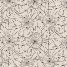 Rifle Paper Halloween-Spider Webs Cream RP1310-CR1