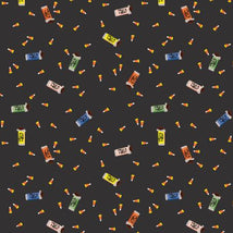 Rifle Paper Halloween-Trick Or Treat Black RP1304-BK1