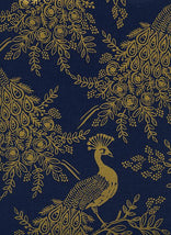 Menagerie Canvas-Royal Peacock Navy AB8042-012
