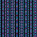 Royale-Stained Glass Border Stripe Black 2600-31826-J