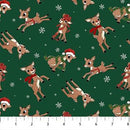 Rudolph The Red-Nosed Reindeer-Rudolph Toss Dark Green RD1001-78