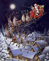 Santa Is Coming Panel Multi LG-0241-6C-1