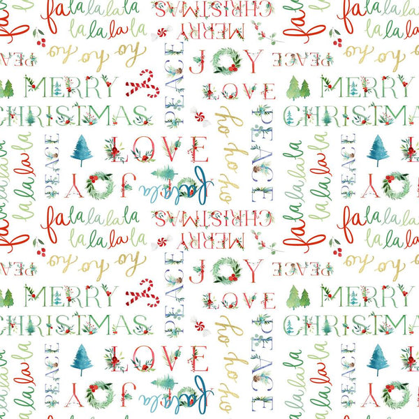 Santa Paws Digital Words Y4429-1