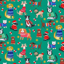 Santa's Little Yelper-Emerald STELLA-D3567-EMERALD