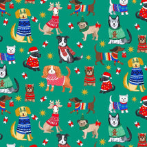 Santa's Little Yelper-Emerald STELLA-D3567-EMERALD