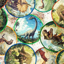 Savage Kingdom-Dinosaur Medallions Sand 2600-31735-E