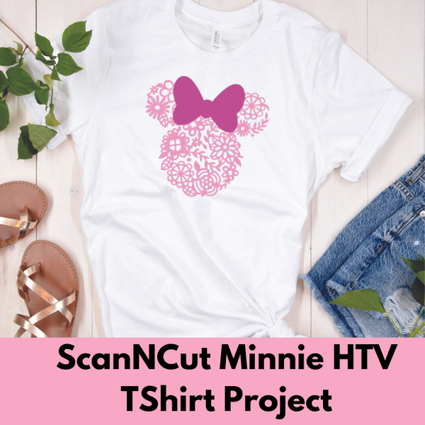 ScanNCut Minnie Mouse HTV TShirt Project** Wed 06/19 9:30am-12:30pm