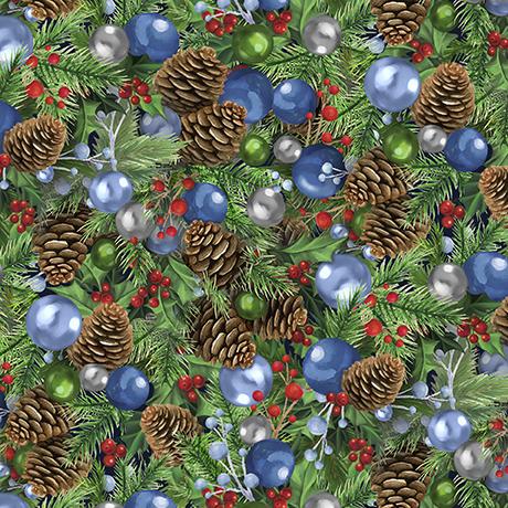Season Of Giving - Pinecones & Ornaments - 2600-31022-X