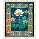 Serenity-36" Lotus Flower Panel Multi 2600-31831-X