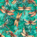Serenity-Dragonflies Turquoise 2600-31834-Q