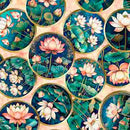 Serenity-Lotus Circle Vignettes Pale Peach 2600-31833-C