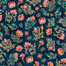 Serenity-Lotus Flower Toss Navy 2600-31836-N