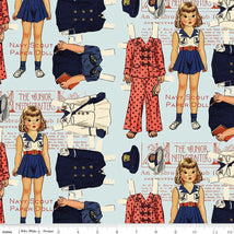 Sew America-Navy Scout Paper Doll Blue CD17344-BLUE
